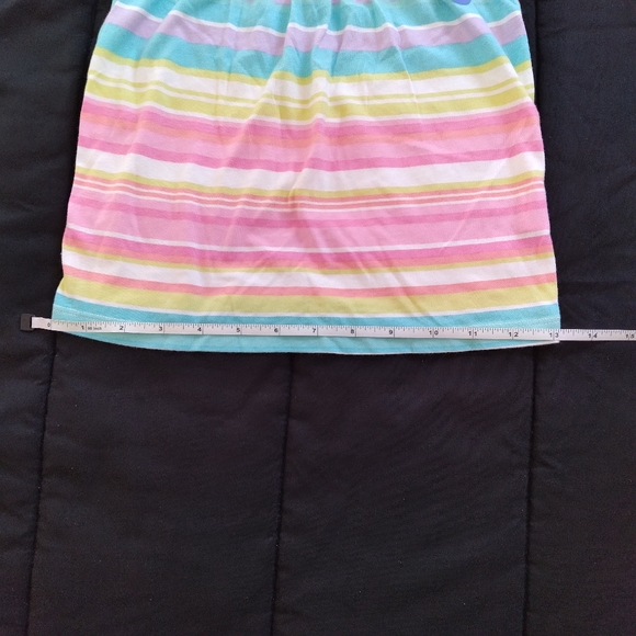 Children's Place Girls Rainbow Tanktop Striped Sleeveless Top Size 5 - Picture 13 of 16